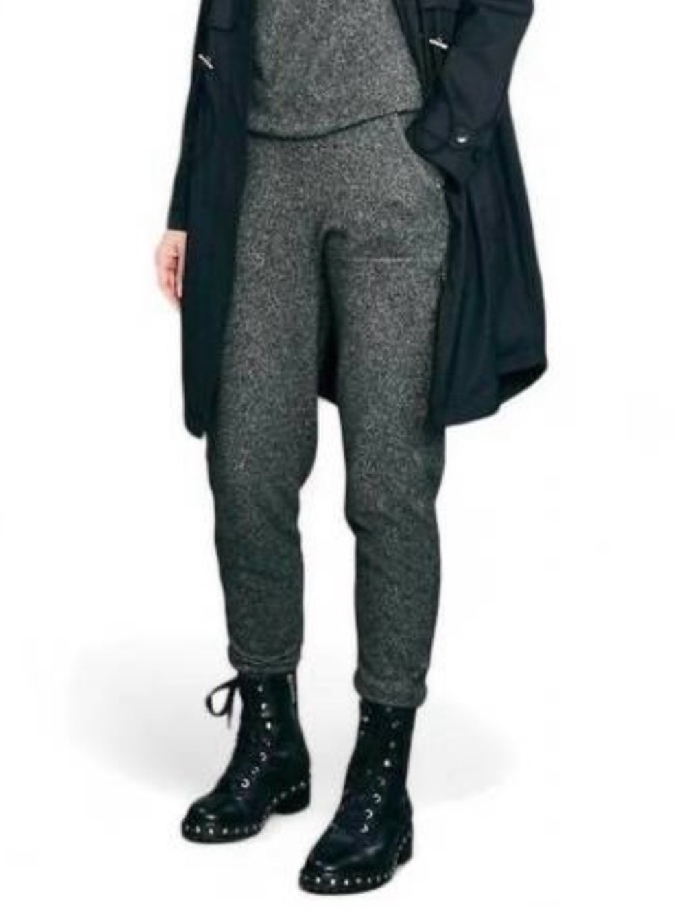 Anatomie Londone Relaxed Cashmere Joggers Charcoal Gray